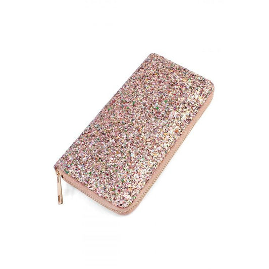 Pink Glitter Wallet