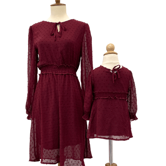 Diana Tie Front Dress - Mommy & Me